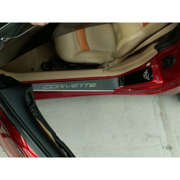 1997-2004 Chevrolet Corvette, Doorsills Etched, American Car Craft