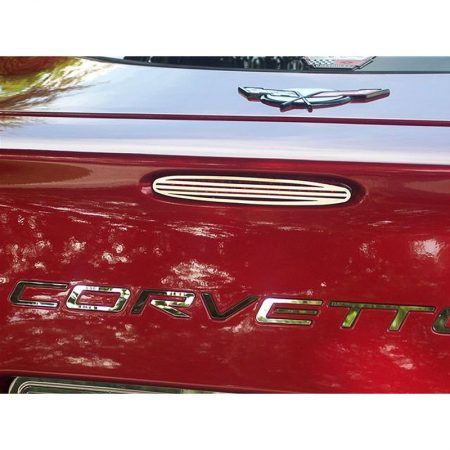 1997-2004 Chevrolet C5 Corvette, 5th Brake Light Grille Billet Style, American Car Craft