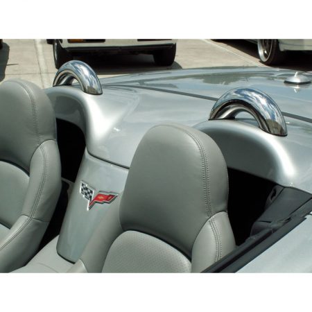 2005-2013 Chevrolet C6 Corvette Convertibles, Faux Roll Bars, American Car Craft