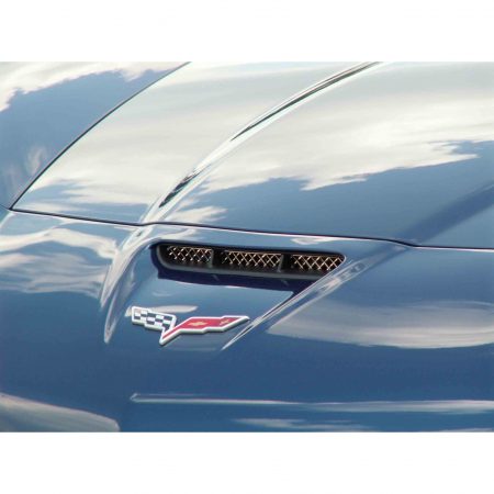 2006-2013 Chevrolet ZR1/Z06/GS Corvette, Hood Vent Grilles, American Car Craft