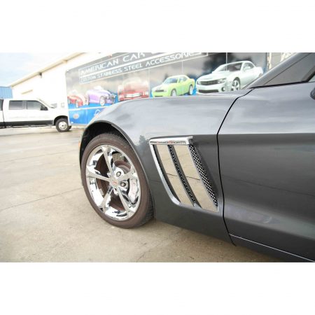 2010-2013 Chevrolet Grand Sport Corvette, Fender Trim Plates, American Car Craft