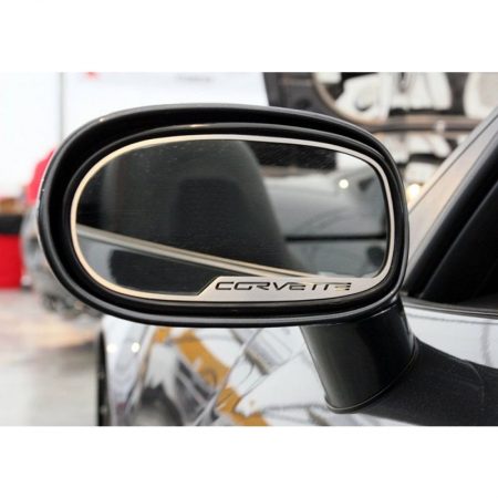 2005-2013 Chevrolet C6 Corvette, Side View Mirror Trim, American Car Craft