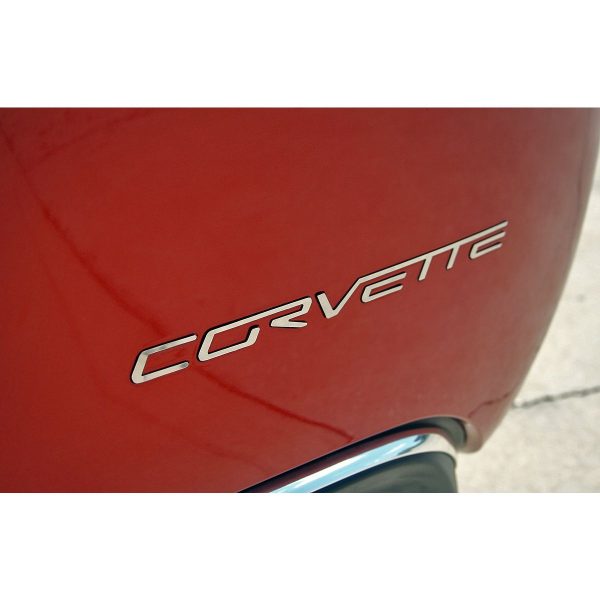 2005-2013 Chevrolet C6 Corvette, Rear Bumper Letters, American Car Craft