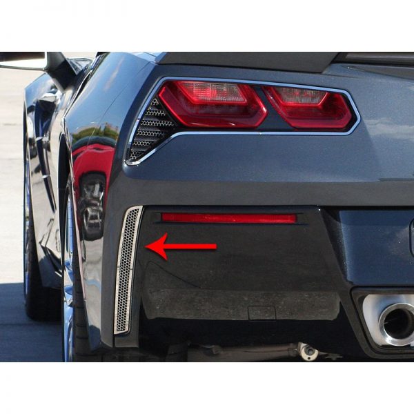 2014-2019 Chevrolet C7 Corvette, Rear Valance Vents, American Car Craft