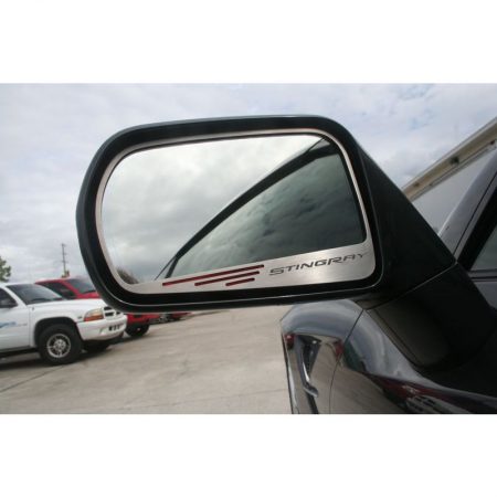 2014-2019 C7 Chevrolet, Side View Mirror Trim, American Car Craft