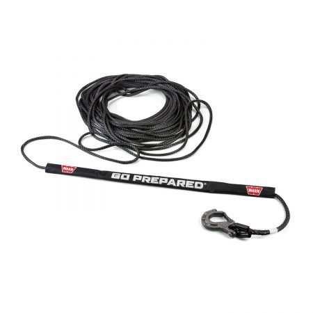 Protects Synthetic Rope From Snagging Or Cut Black With Reflective Printing