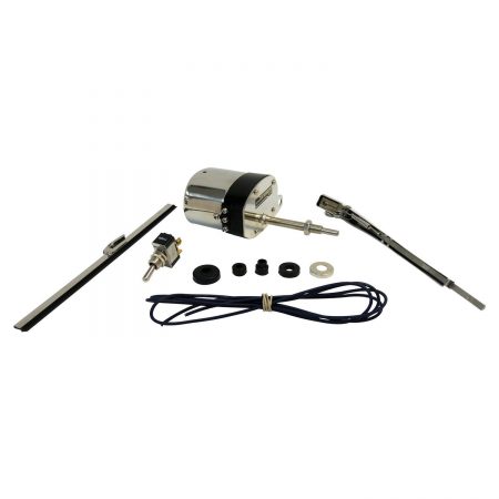 Crown Automotive - Stainless Stainless Wiper Motor Kit