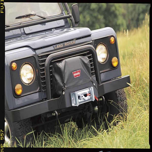 9.5xp XD9000 M8000 & M6000 Winches mounted on Classic Bumper Nylon-Backed Vinyl