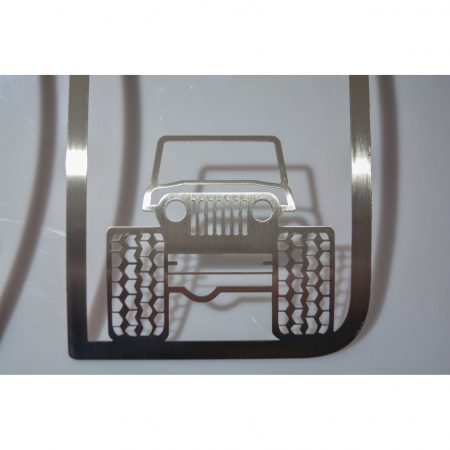 2011-2018 Jeep Wrangler JK/JKU, Speaker Grilles 2pc, Off Road Polished