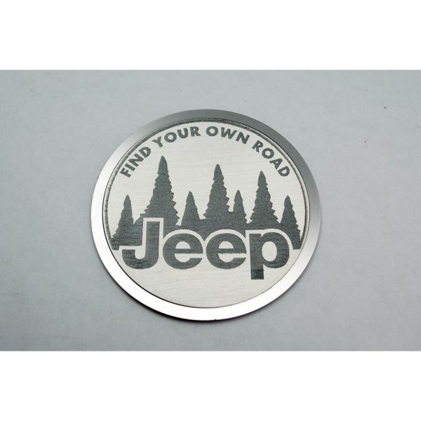 2007-2018 Jeep Wrangler JK, Find Your Own Road Badge