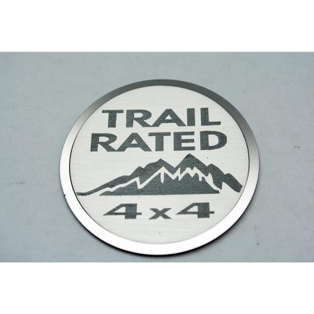 2007-2018 Jeep Wrangler JK, Trail Rated Badge