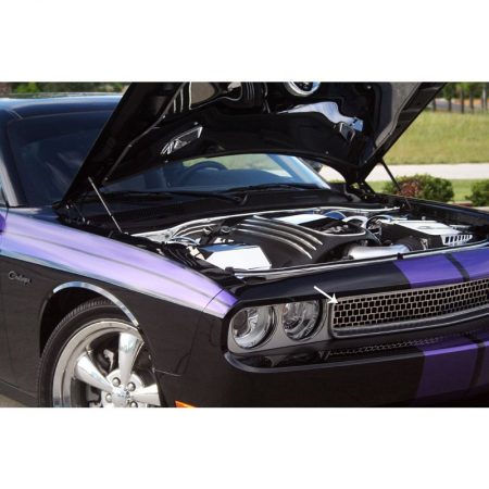 2008-2014 Dodge Challenger, Upper Main Grille Polished Overlay Style, American Car Craft