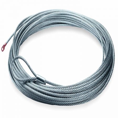 9000 LB Cap 5/16 Inch Dia x 125 Ft Galvanized Wire Rope