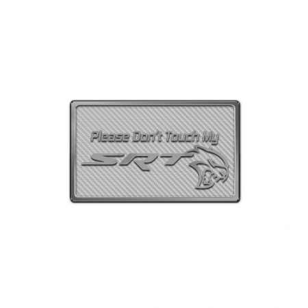 SRT Hellcat Dash Plaque Don't Touch My ACC Stainless  American Car Craft