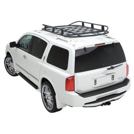 Smittybilt RUGGED RACK ROOF BASKET - 50 in. X 70 in. - 250 LB RATING - BLACK UNIVERSAL 17185