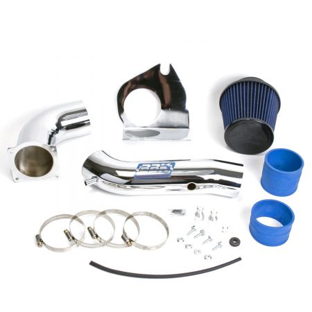 BBK MUSTANG 3.8L V6 COLD AIR INTAKE - FENDERWELL STYLE (CHROME)
