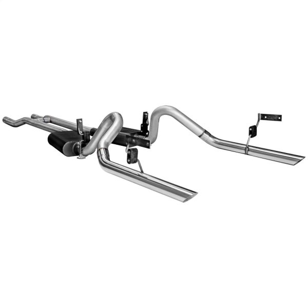 Flowmaster 17273 Header-back System - Dual Rear Exit - American Thunder - Moderate Sound