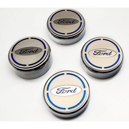 2015-2016 Ford Mustang, 4pc Engine Fluid Caps
