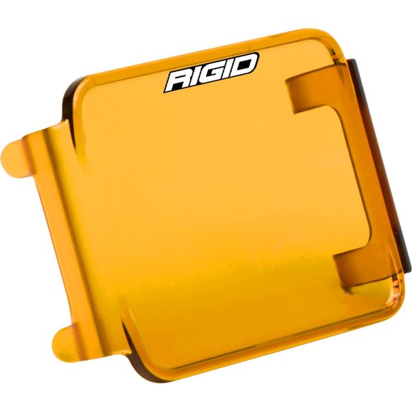 RIGID Light Cover For D-Series LED Lights, Amber, Single