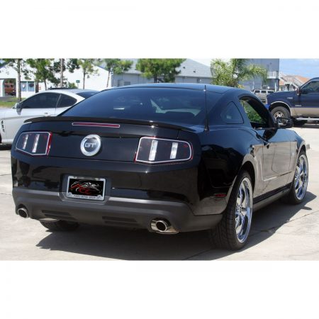 2010-2012 Ford Mustang GT, Taillight Trim Blackout w/ Trim Rings, American Car Craft