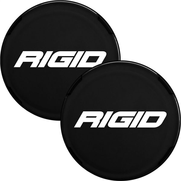 RIGID Light Cover For 360-Series 6 Inch LED Lights, Black, Pair