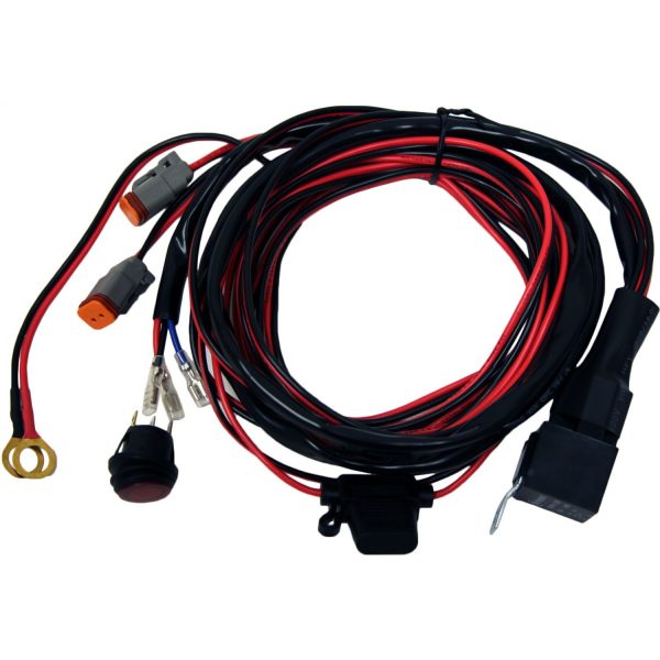 RIGID Wire Harness, Fits D-Series Pair And SR-Q Series Pair With 6 LEDs