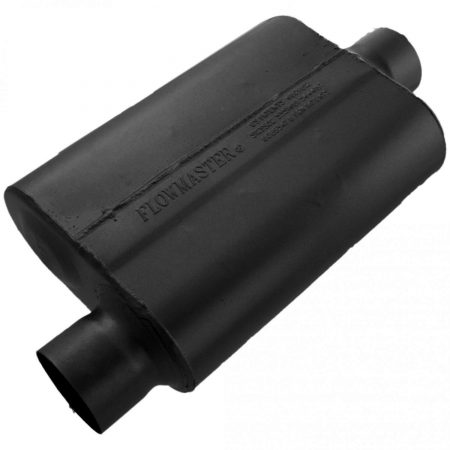 Flowmaster 43041 40 Series Muffler - 3.00 Offset In / 3.00 Center Out - Aggressive Sound