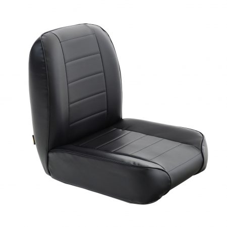 Smittybilt SEAT - FRONT - LOW BACK BUCKET - VINYL BLACK JEEP, 55-76 CJ 44801