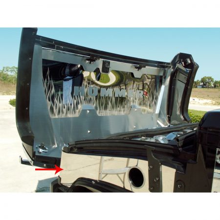 2003-2007 GM Hummer H2, Fender Covers, American Car Craft