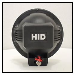 ( Spyder ) - 7 Inch HID 4x4 fog lights Black/Red Housing w/wiring W/Switch- Chrome