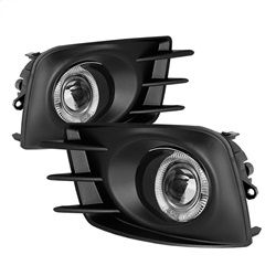 ( Spyder ) - Halo Projector Fog Lights w/Switch - Clear