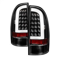 ( xTune ) - Light Bar LED Tail Lights - Black