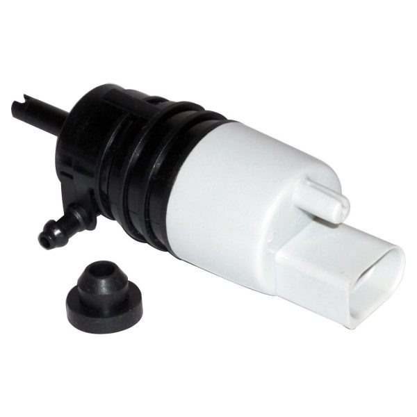 Crown Automotive - Plastic Black Windshield Washer Pump