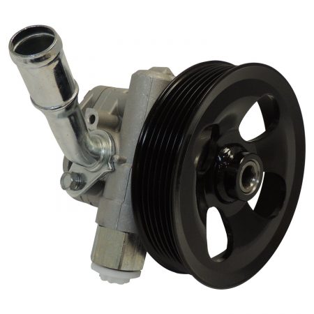 Crown Automotive - Steel Black Power Steering Pump