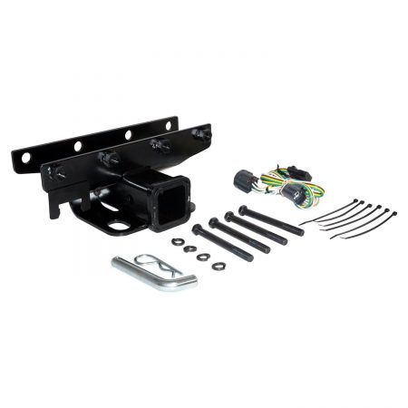 Crown Automotive - Steel Black Trailer Hitch Master Kit