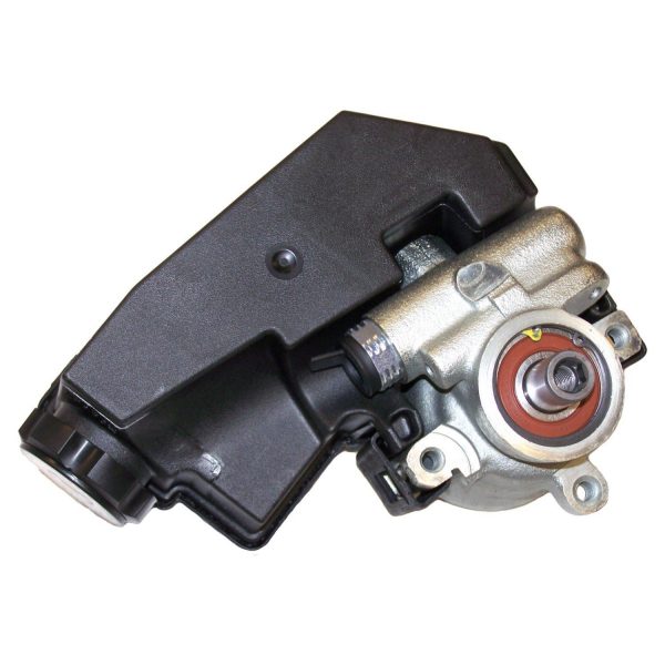 Crown Automotive - Metal Black Power Steering Pump