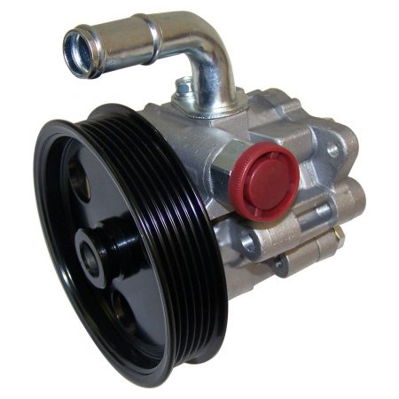 Crown Automotive - Metal Black Power Steering Pump
