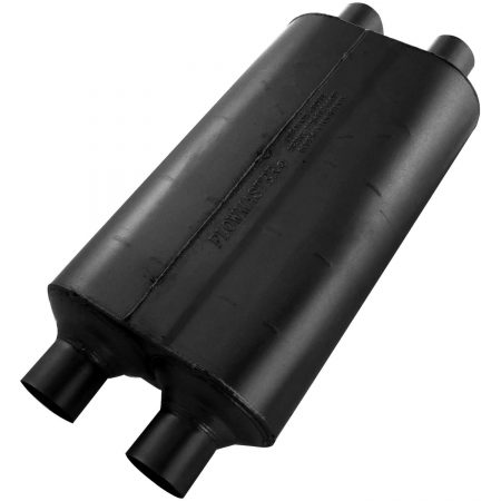 Flowmaster 524554 Super 50 Muffler - 2.25 Dual In / 2.25 Dual Out - Mild Sound