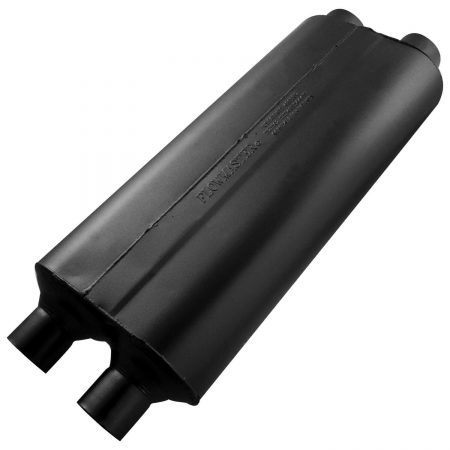 Flowmaster 524704 70 Series Muffler - 2.25 Dual In / 2.25 Dual Out - Mild Sound
