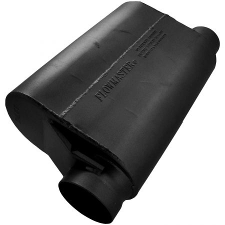 Flowmaster 53545-10 Alcohol Race Muffler - 3.50 Offset In / 3.00 Same Side Out - Aggressive Sound