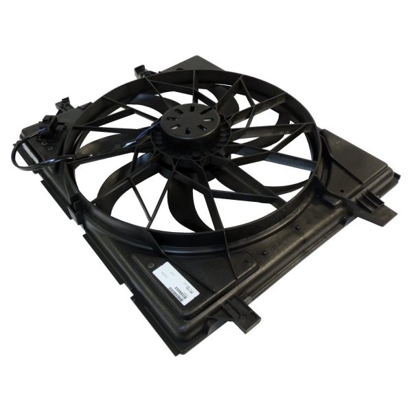Crown Automotive - Steel Black Cooling Fan Module