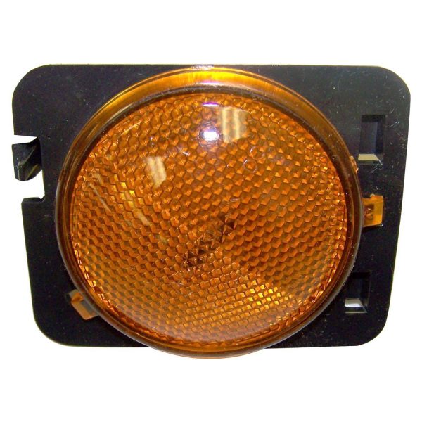 Crown Automotive - Plastic Black Side Marker Light