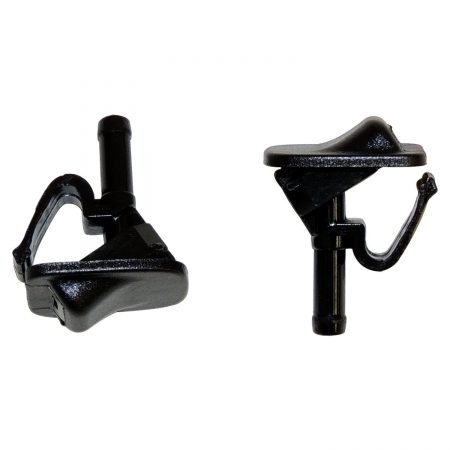 Crown Automotive - Plastic Black Windshield Washer Nozzle Set