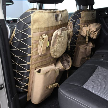 Smittybilt GEAR UNIVERSAL TRUCK SEAT COVER - PAIR - COYOTE TAN UNIVERSAL 5661324