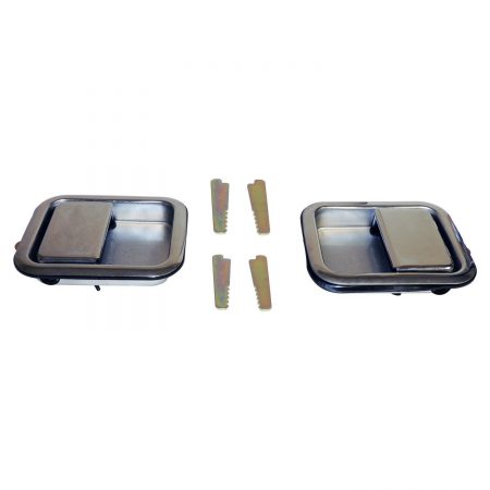 Crown Automotive - Steel Chrome Door Handle Kit