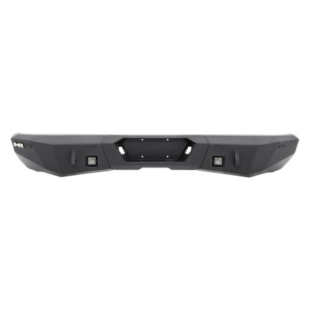 Smittybilt M1 TRUCK BUMPER - REAR - INCLUDES A PAIR OF S4 SPOT AND FLOOD LIGHTS TOYOTA, 07-13, TUNDRA, W/ FACT INST HITCH ONLY 614840
