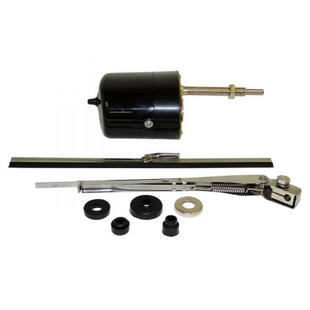 Crown Automotive - Metal Black Wiper Motor Kit