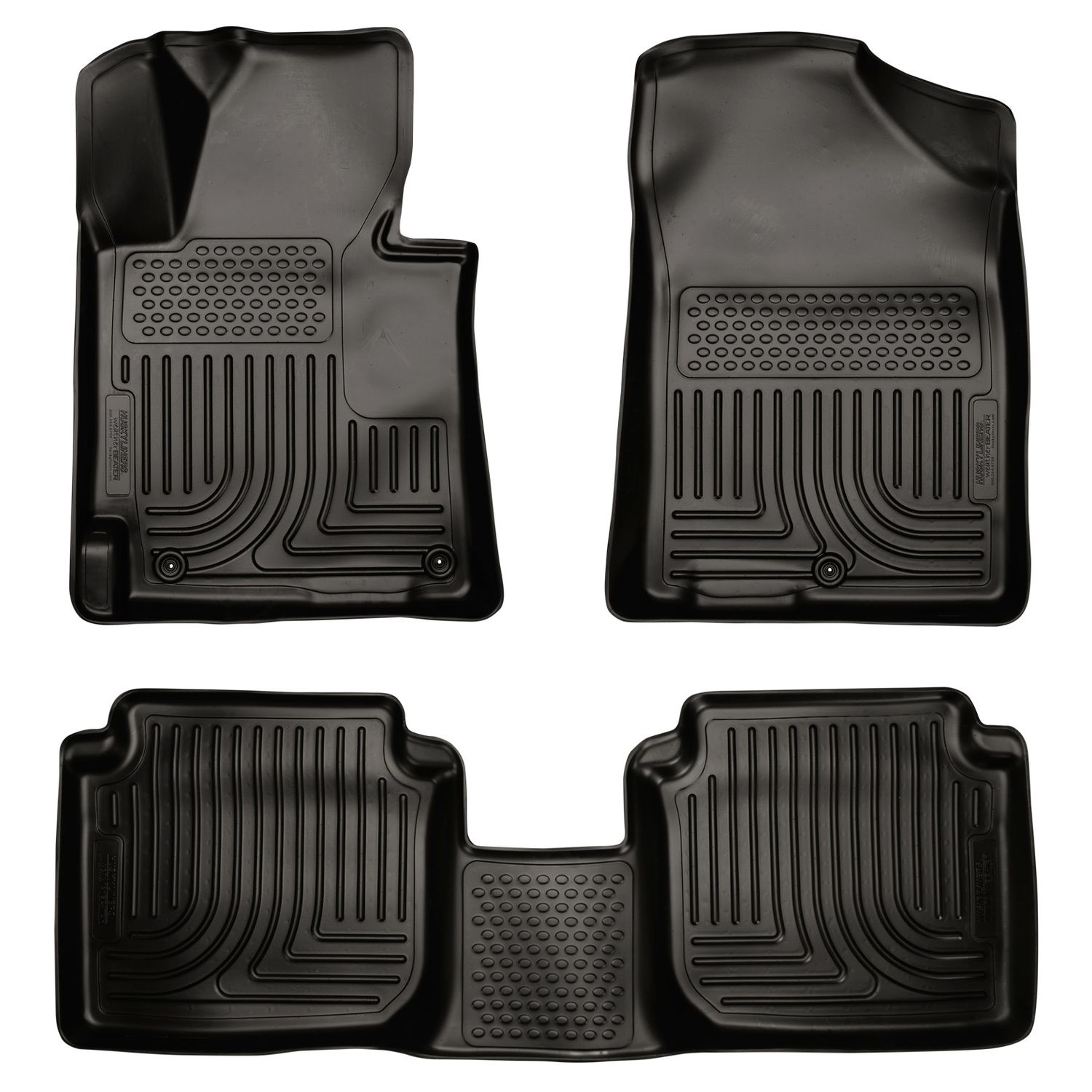Front & 2nd Seat Floor Liners 1 Front & 2nd Seat Floor Liners