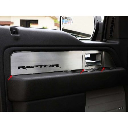 2010-2014 Ford Raptor, Door Panel inserts Front Only, American Car Craft