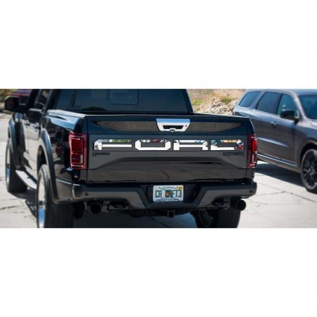 2017 Ford Raptor, Ford Tailgate Letters, American Car Craft